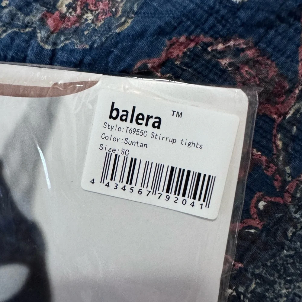 Balera stirrup Tights - Suntan Shade - Picture 3 of 3